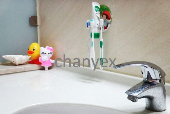 Toothbrush & Toothpaste Holder